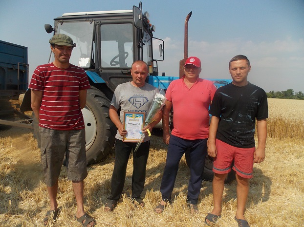 Есть первая тысяча тонн зерна в Константиновском районе