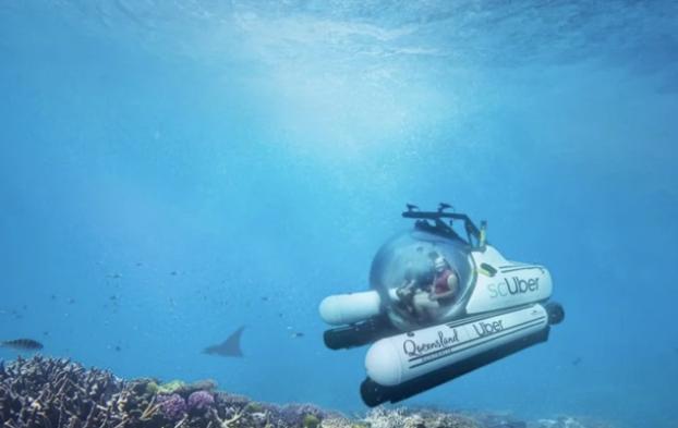 Uber запускает подводное такси в Австралии 