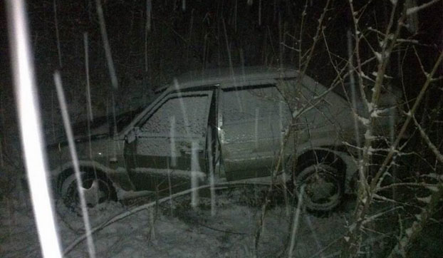 Первый снег привел к аварии в Славянском районе