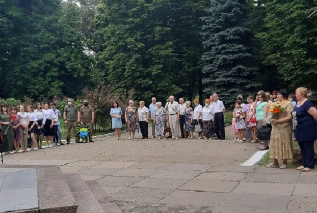 В Константиновке почтили память героев Второй мировой войны