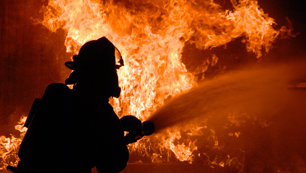 Пожар в Бахмутском районе забрал жизнь у мужчины