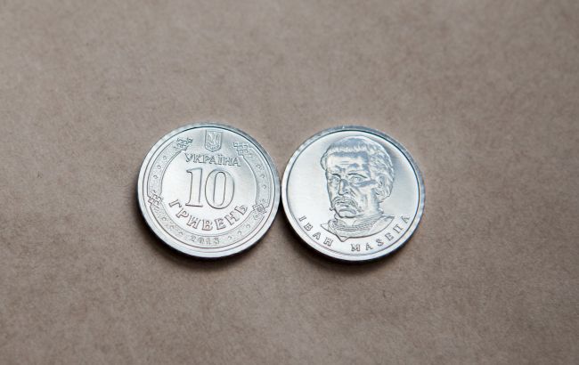 Монеты номиналом 10 гривен введут в обращение с 3 июня