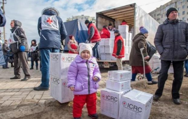 Красный Крест направил в «ДНР» 154 тонны гумпомощи