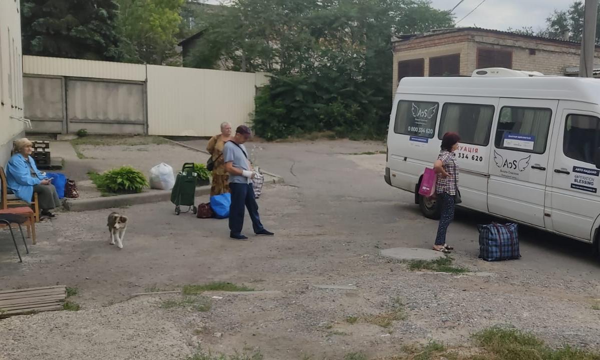 Из Константиновки с помощью БФ «Ангелы Спасения» эвакуировали еще 4 человека