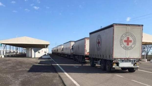 Красный Крест направил в ОРДЛО 111 тонн помощи
