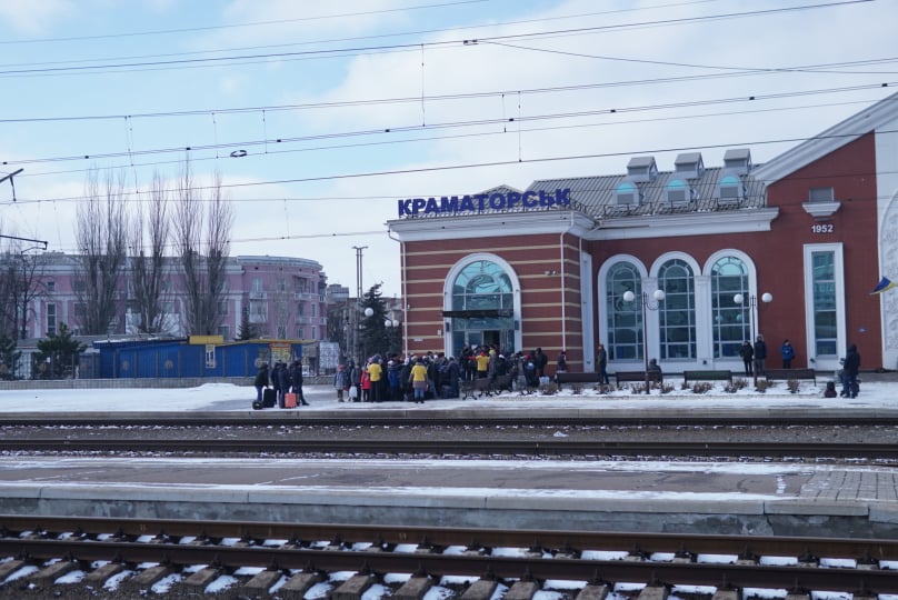 Поезда на Львов и Ужгород из Краматорска уехали сегодня полупустые