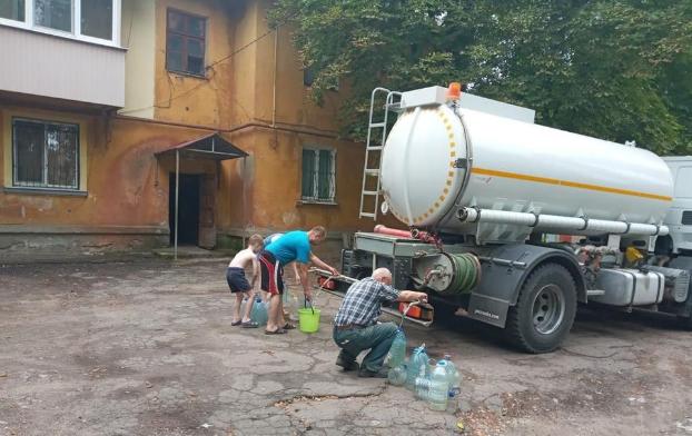 Адреса подвоза воды на 18 июля обнародованы в Константиновке
