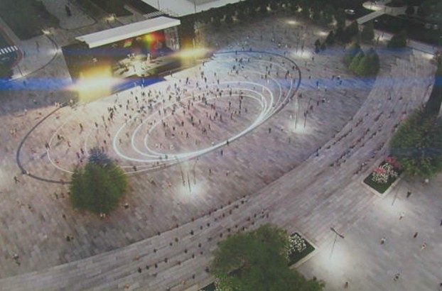 Кто будет реконструировать площадь Мира в Краматорске