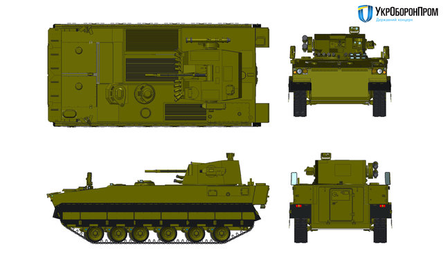 Украинские конструкторы начали разрабатывать новую боевую машину пехоты