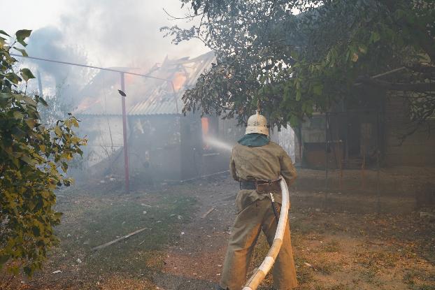 В штабе ООС считают, что пожары на Луганщине — результат поджога