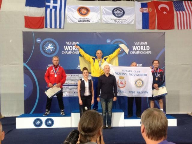 Краматорчанин завоевал золото на Чемпионате Мира по греко-римской борьбе среди ветеранов