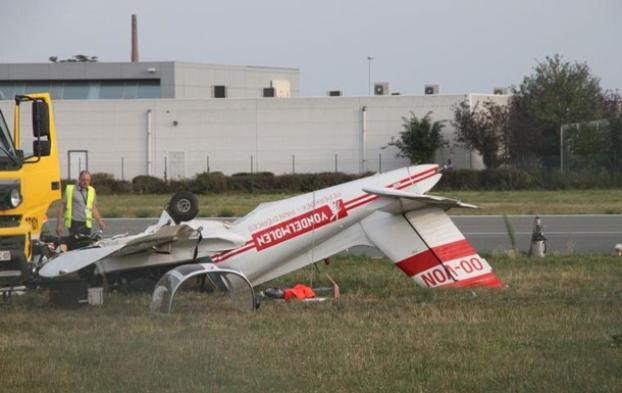 В Бельгии разбился небольшой спортивный самолет, пилот погиб