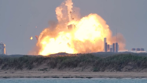 Прототип корабля SpaceX Starship взорвался во время испытаний