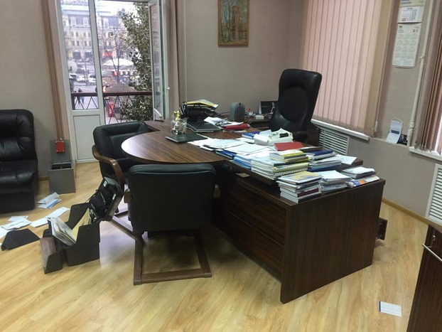 В центре Киева ночью ограбили офис главы НСЖУ