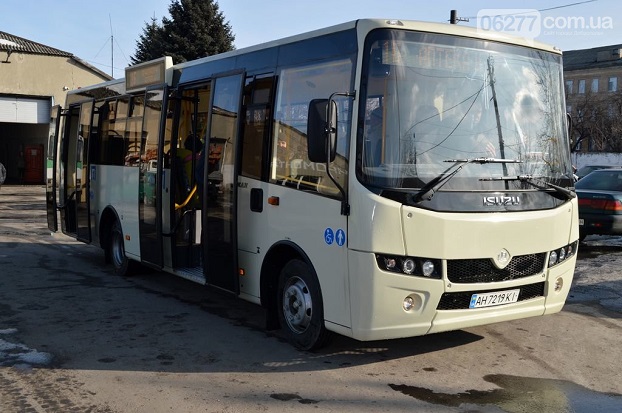 В Доброполье на линию вышел новый городской автобус