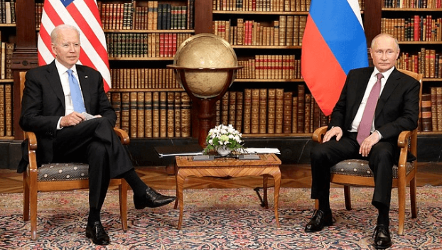 Путин и Байден обсудили Донбасс на встрече в Женеве