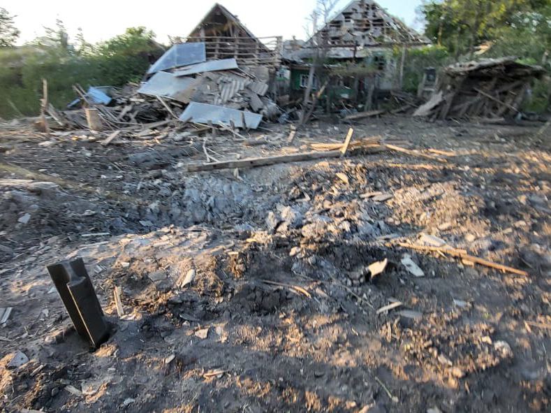 В Яблоновке повреждены два объекта: Сводка по области