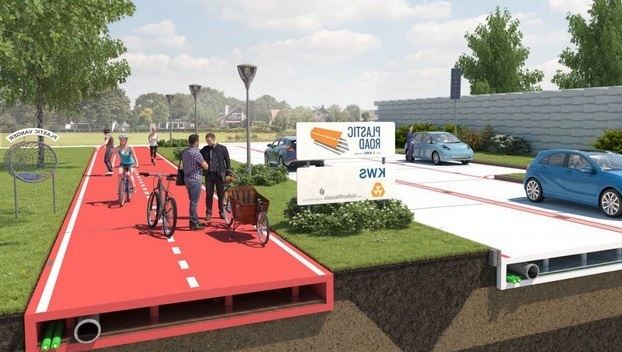 В Нидерландах разработали проект дорог из пластика 