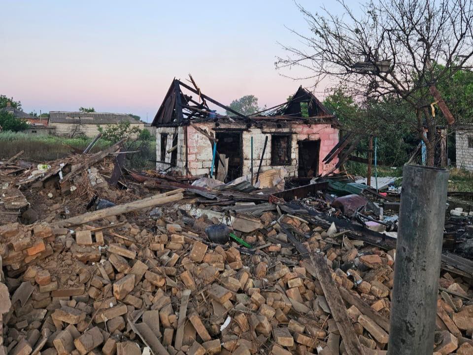 У Костянтинівській ТГ пошкоджено будинки: Зведення по області
