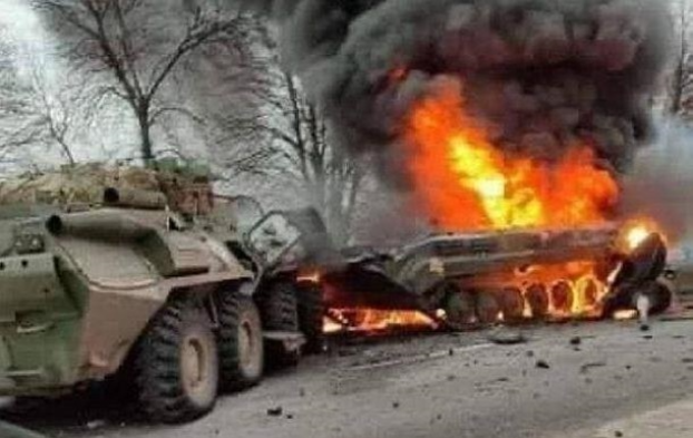 ВСУ уничтожили 22 российских танка под Мариуполем
