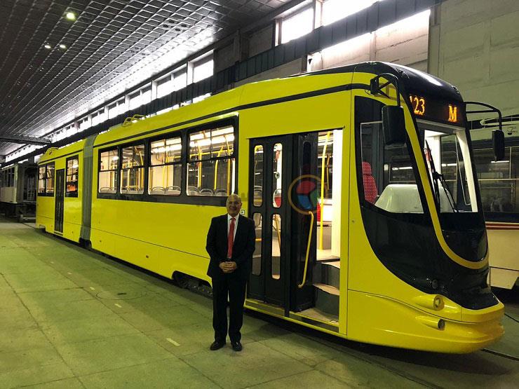 В Египте украинский трамвай начал перевозки пассажиров