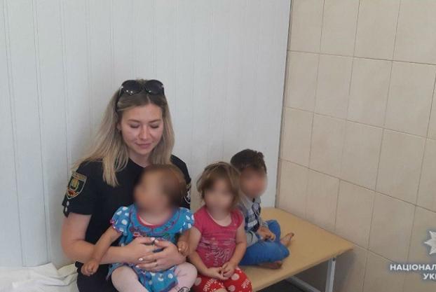В Краматорске у нерадивой матери полицейские забрали троих детей 