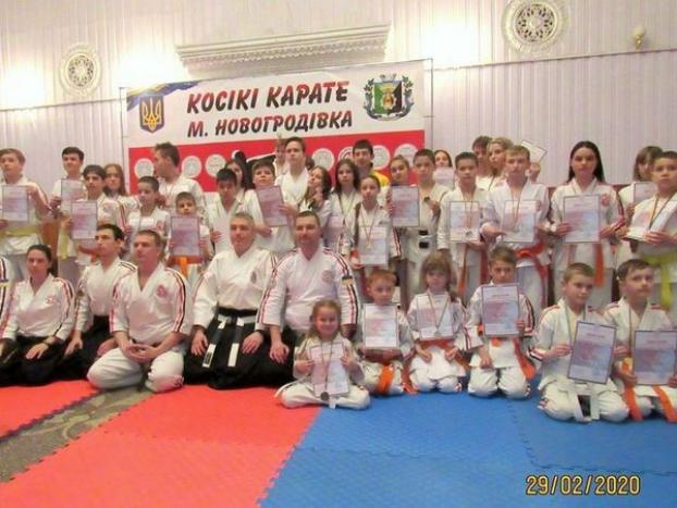 Открытый чемпионат Новогродовки по косики каратэ собрал 160 спортсменов из трех областей страны