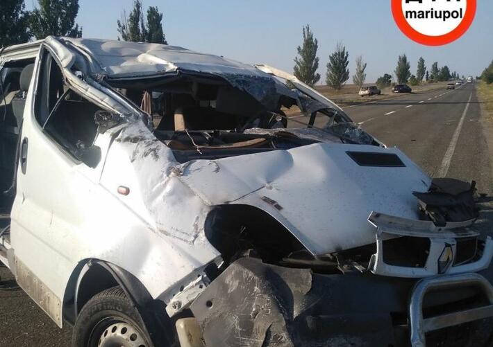 На трассе Мариуполь-Донецк произошло смертельное ДТП: авто перевернулось несколько раз