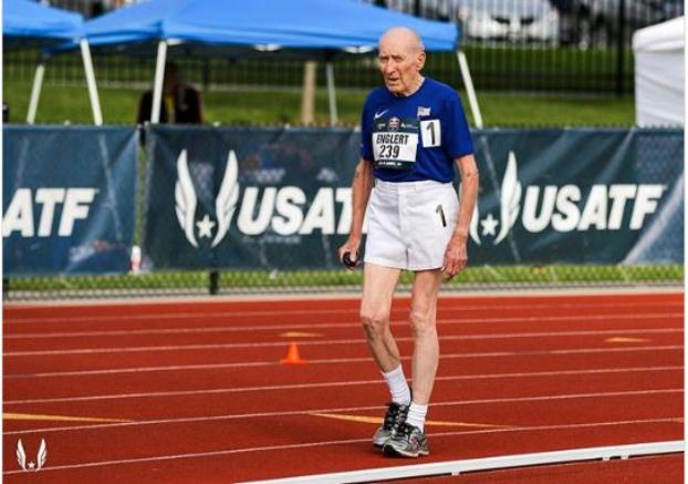 96-летний спортсмен установил новый мировой рекорд