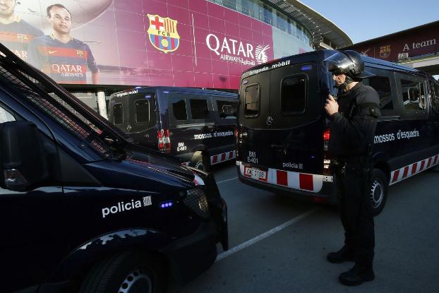 «Реал» в Каталонии будут охранять усиленные наряды полиции