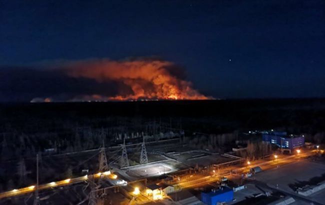 Огонь в Чернобыльской зоне уничтожил 30% туристических объектов