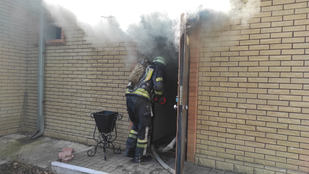 Пожар в гостиничном комплексе ликвидирован в Славянске