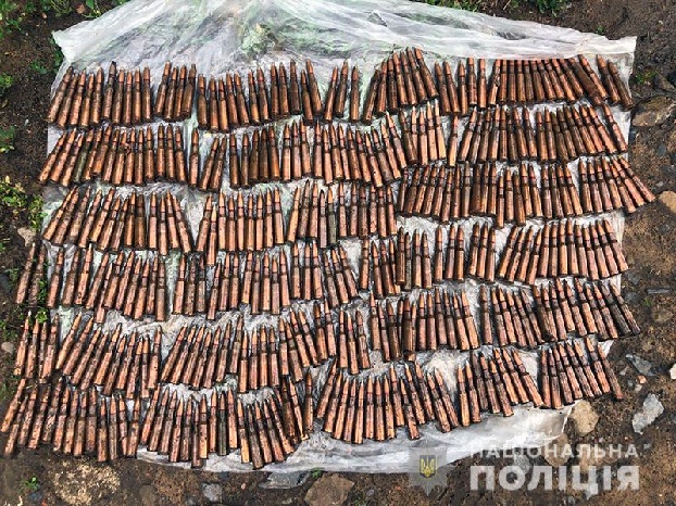 В Соледаре полиция изъяла у местного жителя боеприпасы
