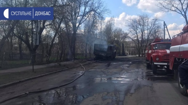 Пожар в воинской части на Донбассе — пострадали три человека