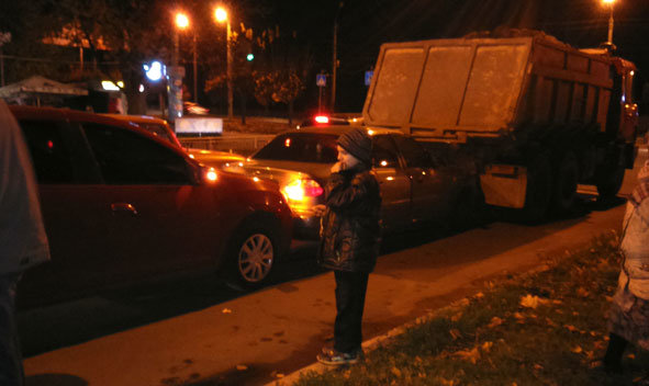 В Краматорске произошло ДТП с тремя автомобилями