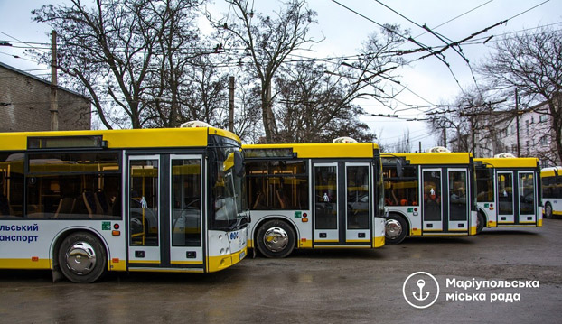 64 новых автобуса выйдут на городские маршруты Мариуполя