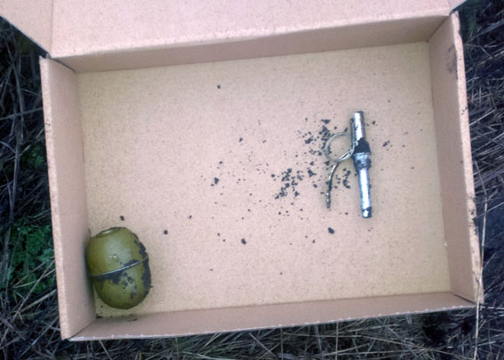 Страх да и только: В Димитрове рядом с кладбищем прятали гранату