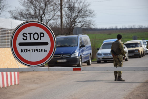 Очереди на пунктах пропуска в Донецкой области 5 мая