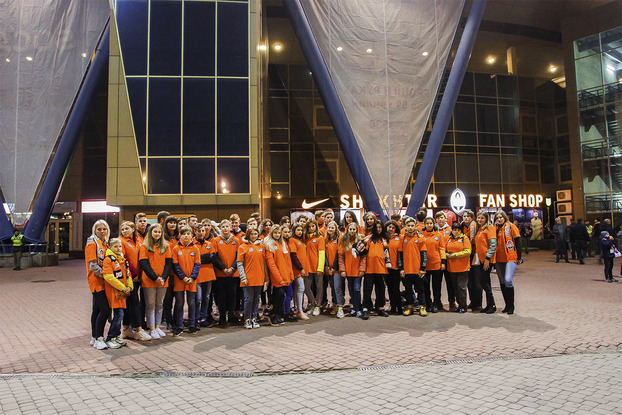Учащиеся Донецкой области посетили матч Лиги чемпионов «Шахтер»  — «Динамо» (Загреб)