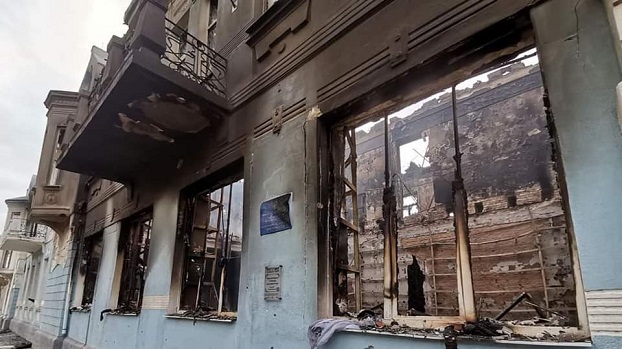 Противник продолжает обстреливать гражданские объекты в Донецкой области