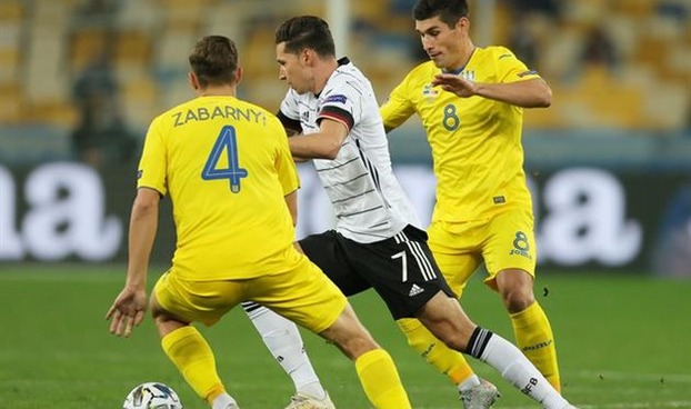 Украина уступила Германии в третьем туре Лиги Наций