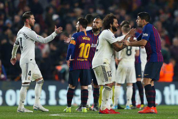 «Барселона» и «Реал» в первом полуфинальном матче Кубка Испании сыграли вничью