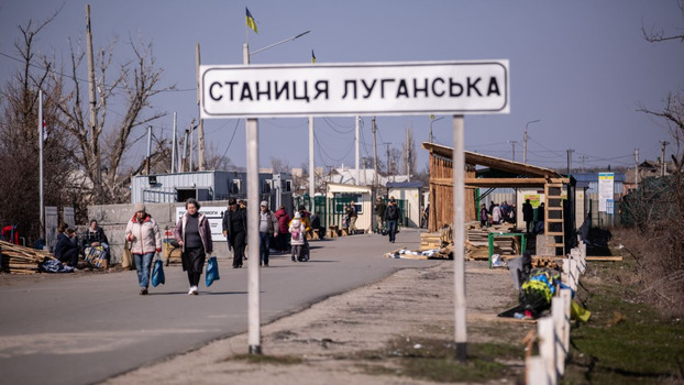 Сколько человек пересекли КПВВ «Станица Луганская» после закрытия на карантин?
