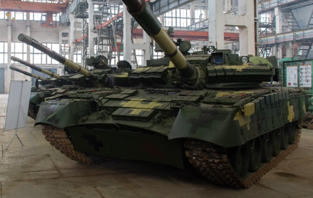 В Украине показали модернизированный танк Т-80