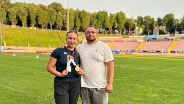 Спортсменка з Костянтинівки здобула дві медалі на Чемпіонаті України з легкої атлетики