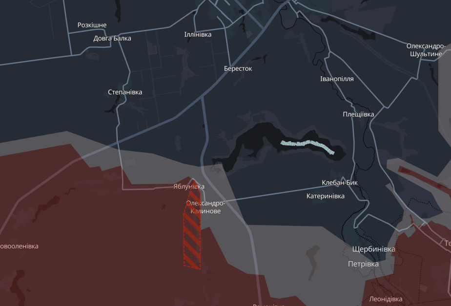 DeepState сообщает о продвижении россиян на Константиновском, Купянском, Лиманском и Новопавловском направлениях