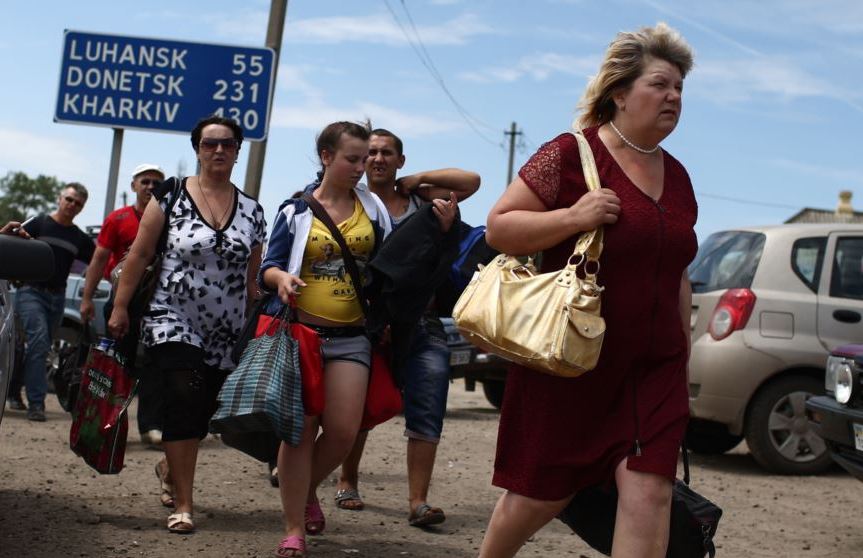 Количество переселенцев Донбасса стало меньше