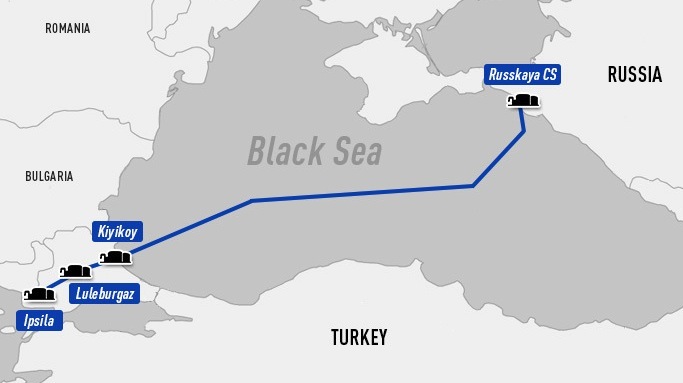 Россия и Турция открыли новый газопровод в обход Украины