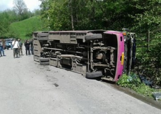 На Закарпатье разбился автобус с пассажирами, есть погибшие