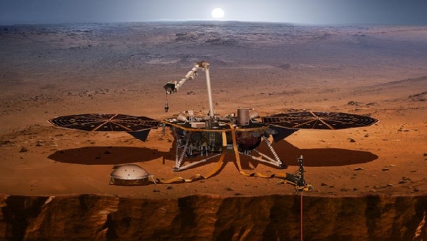 Аппарат InSight установил первый научный инструмент на Марсе